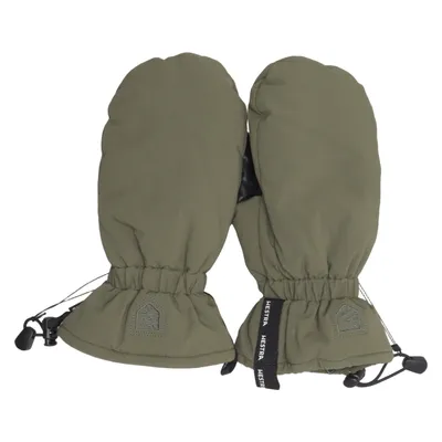 Mittens (Green) from Hestra Elastane, Leather, Polyamide