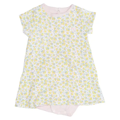 Body (Blanc, Jaune, Vert) de Petit Bateau Coton