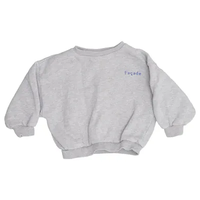 Sweatshirt (Gris) de Façade Coton biologique