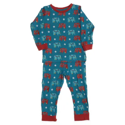 Pajamas (Blue) from Little Green Radicals Cotton