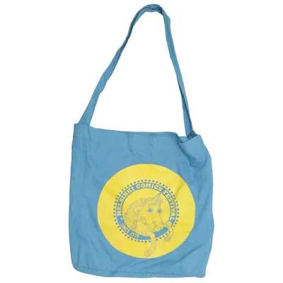 Canvas bag (Blue, Yellow) from Salvage Recycled cotton, Recycled polyester
