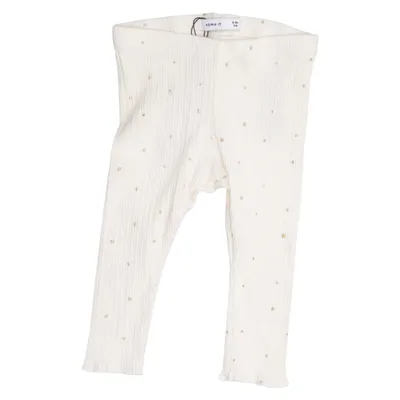 Legging (Blanc) de Name It Coton biologique, Polyester