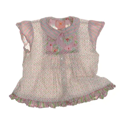Top (Pink, Multicolored, White) from Room Seven Cotton