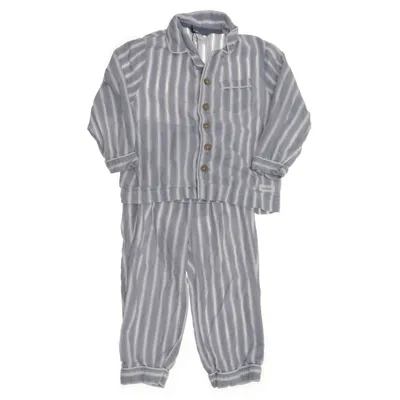 Pyjamas (Grå, Vit) från Newbie by KappAhl Ekologisk bomull