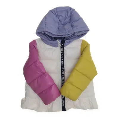 Vinterjacka (Vit, Flerfärgad) från United Colors of Benetton Polyester