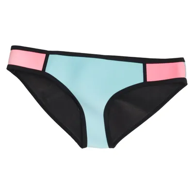 Bikiniunderdel (Sort, Pink, Turkis) fra Muxilove
