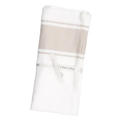 Kitchen towel (White, Beige) from Elsaform Cotton