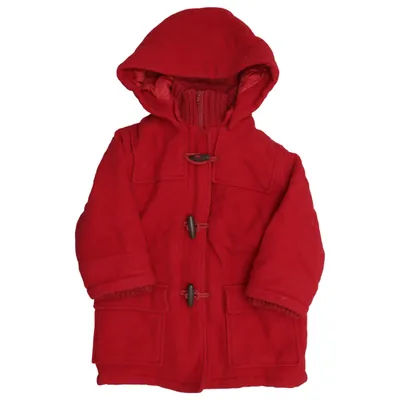 Duffle coat (Rouge) de L.O.G.G by H&M Polyamide, Polyester, Laine
