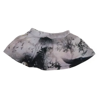 Kjol (Rosa, Flerfärgad) från Gugguu Bomull, Elastan