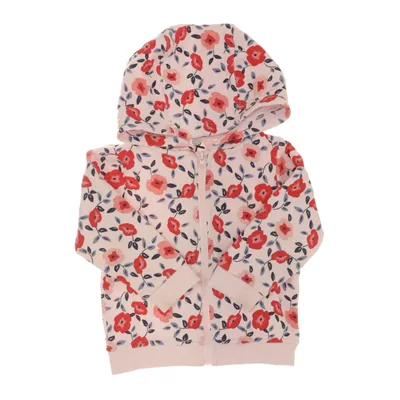 Capuchon sweater (Roze, Meerkleurig) Katoen, Polyester