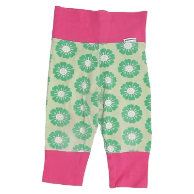 Byxor (Rosa, Grön) från Maxomorra Elastan, Ekologisk bomull