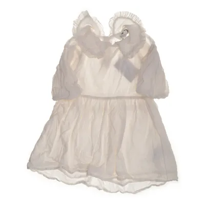 Kjole (Hvid) fra H&M Bomuld, Elastan