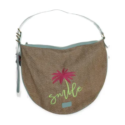 Strandtaske (Beige, Pink, Gul) fra Miss Goodlife