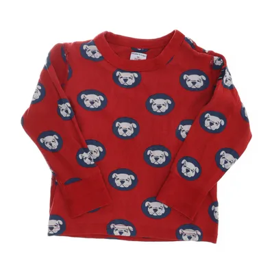 Pyjamatrui (Rood, Meerkleurig) van Polarn O. Pyret Katoen