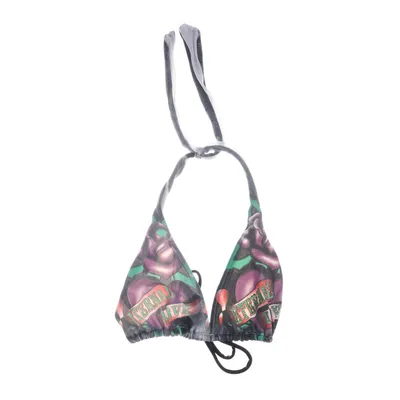 Bikini top (Gray, Multicolored) from Ed Hardy by Christian Audigier