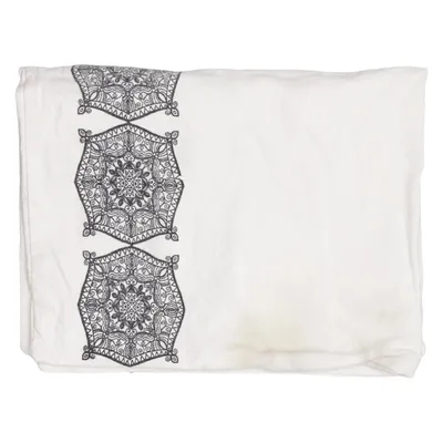 Cushion cover (White, Black) from Vanilla Fly Cotton