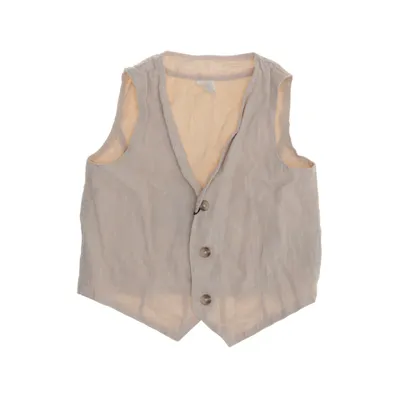 Suit vest (Beige) from H&M Cotton, Linen