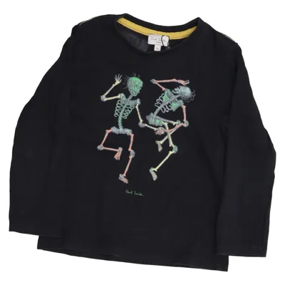 Long sleeve T-shirt (Gray, Multicolored) from Paul Smith Junior Cotton