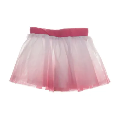 Rock (Weiß, Pink) Polyester