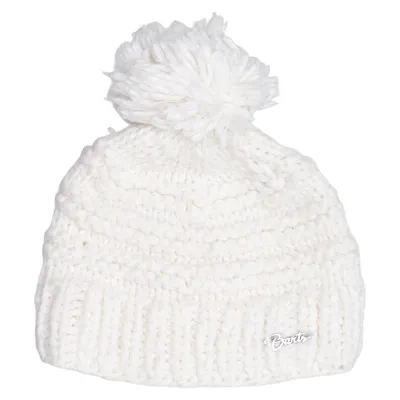 Bonnet à pompon (Blanc) de Barts Acrylique, Polyester, Laine