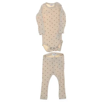 Set (Beige) from Lil'Atelier Cotton, Lyocell