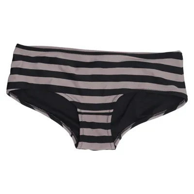 Bas de bikini (Noir, Gris) de Beach Wear Élasthane, Polyamide
