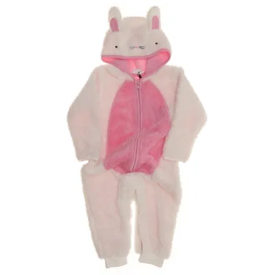 Sparkdräkt (Vit, Rosa) från Baby by Lindex Bomull, Polyester