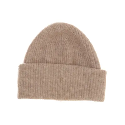 Beaniemössa (Beige) från Arket Alpackaull, Elastan, Polyester, Ull