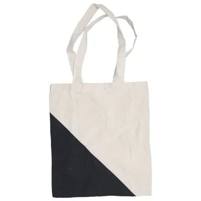 Canvas bag (Beige, Black) from KappAhl Organic cotton