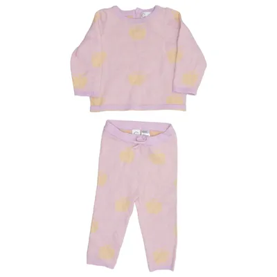 Set (Roze, Geel) van Cubus Mini Katoen, Polyamide, Polyester