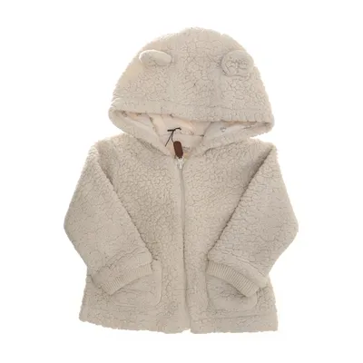 Jakke (Hvid) fra Newbie by KappAhl Bomuld, Polyester