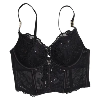 Bustier (Schwarz) von Ann Summers Elasthan, Polyamid, Polyester