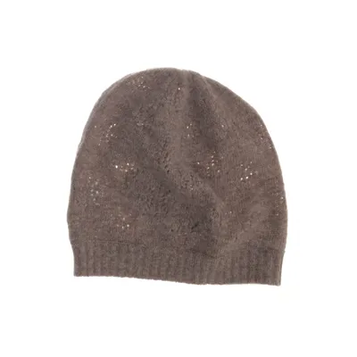 Beanie (Beige) van King Louie Angora, Polyamide, Wol
