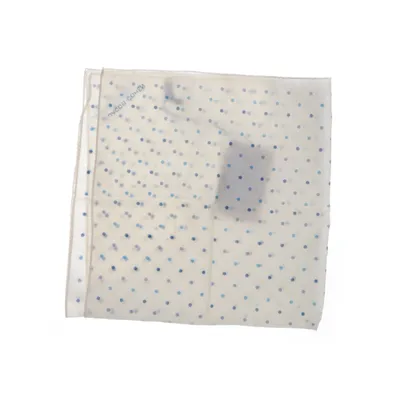 Näsduk (Vit, Blå) från Jacob Cohen Bomull