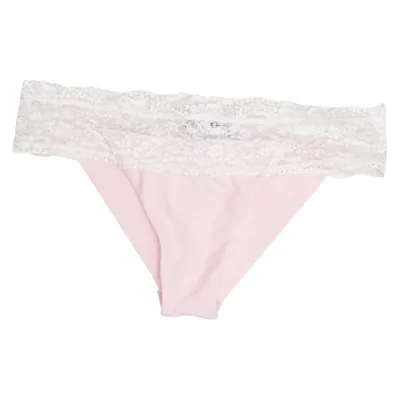 Bikini bottom (Pink, White) from To Die For Polyester, Elastane