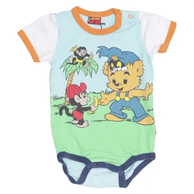 Romper (Meerkleurig) van Bamse Katoen, Elastaan