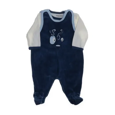 Rompertjes (Blauw, Wit) van Fixoni Katoen