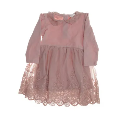 Klänning (Rosa) från H&M Bomull, Elastan
