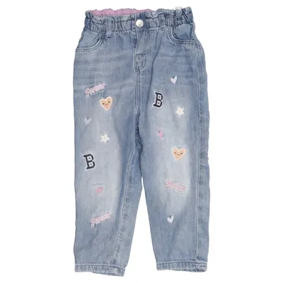 Spijkerbroek (Blauw, Meerkleurig) van H&M Katoen