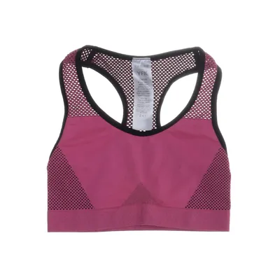 Sports-BH (Pink, Sort) fra Y.F.K Elastan, Polyamid, Polyester