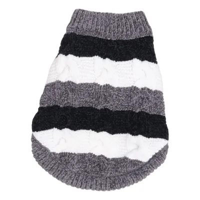 Hundebekleidung (Grau, Weiß, Schwarz) von Little & Bigger Polyester
