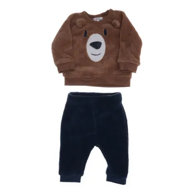 Mjukisset (Brun, Blå, Vit) från Ergee Polyester