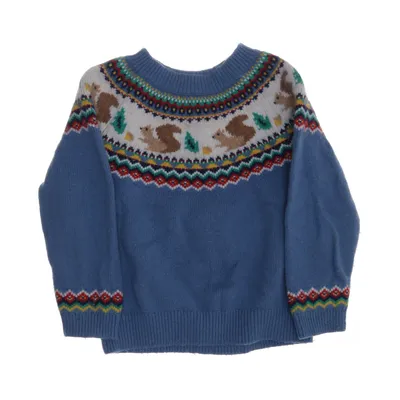 Sweater (Blå, Flerfarvet) fra Mini Boden Bomuld, Polyamid, Uld