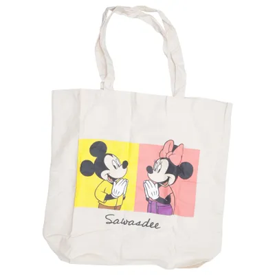 Stofpose (Beige, Flerfarvet) fra Uniqlo x Disney
