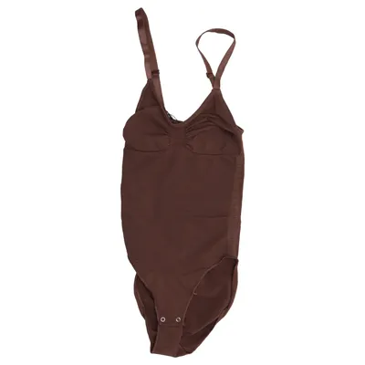 Body (Brown) from Creamy Elastane, Polyamide