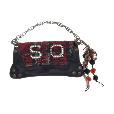 Handbag (Black, Multicolored) from Save the Queen