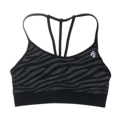 Sports bra (Black, Gray) from Oceans Apart Polyamide, Polyester, Elastane