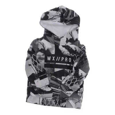 Huvtröja (Vit, Svart) från Woxo 720° Bomull, Polyester