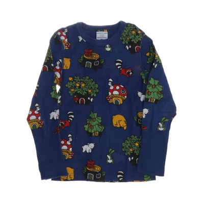 Långärmad t-shirt (Blå, Flerfärgad) från Polarn O. Pyret