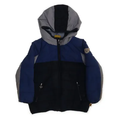 Winterjas (Blauw, Grijs, Zwart) van Steiff Collection Polyester